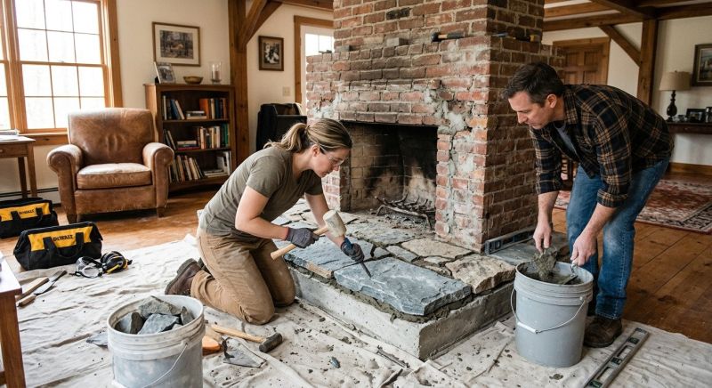 Fireplace Remodeling Service in Alpharetta, GA